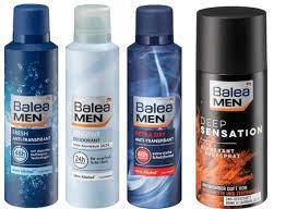 Balea MEN Déodorant spray 200ml - fraîcheur - peaux sensible  -anti-transpirant Balea MEN Déodorant spray parfumé 150 ml -Deep Sensation  à 25... - Jinan Beauté - Produits allemands dm et Balea - Mohammedia |  Facebook